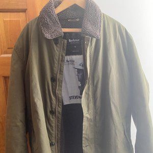 Olive Green Barbour Jacket